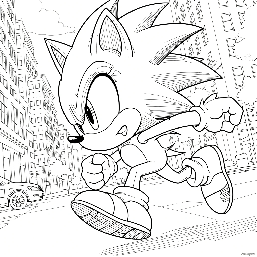 sonic 3 coloring pages - coloring pages for kids