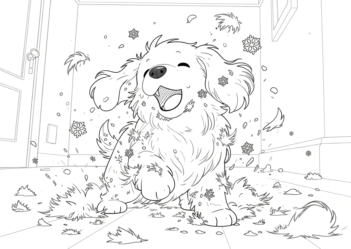 coloring pages of dogs - coloring sheet