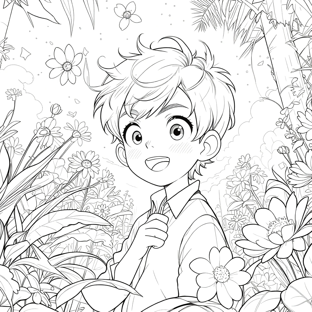 flower coloring pages printable - free printable coloring pages