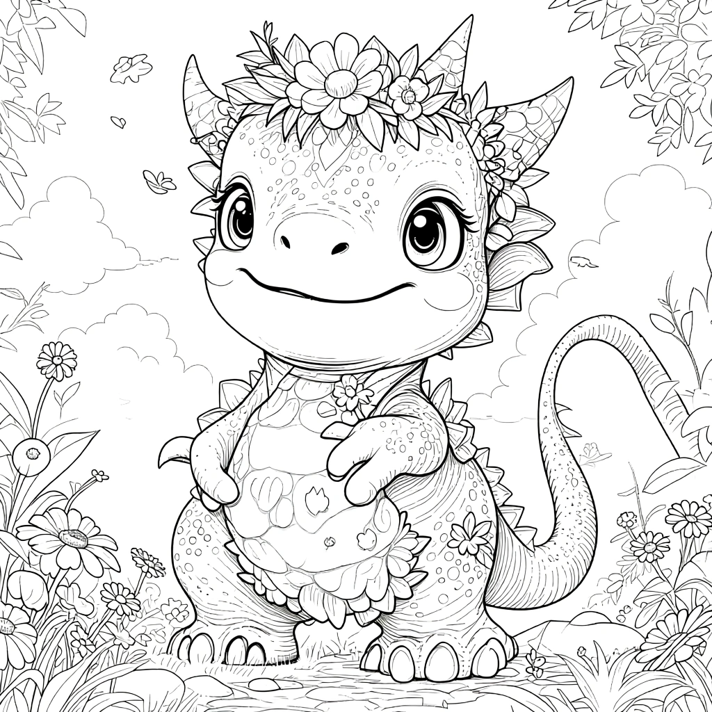 free dinosaur coloring pages - coloring book