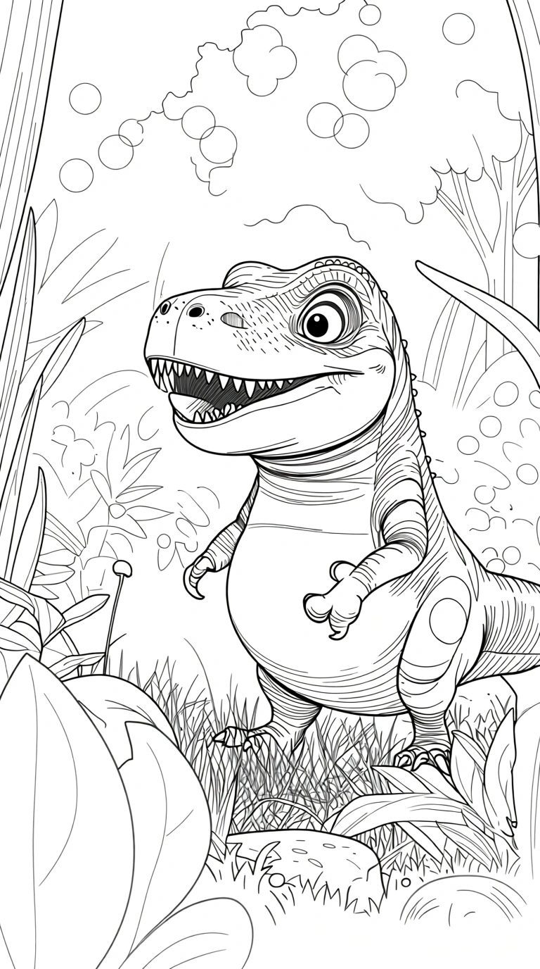 dinosaur printable coloring pages - adult coloring pages