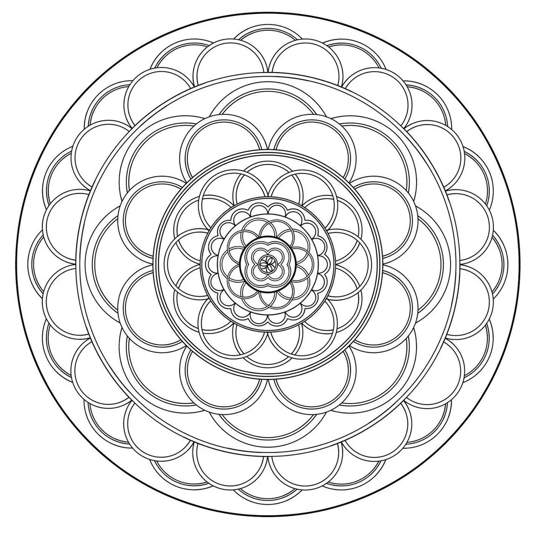 monday mandala halloween coloring pages - coloring books
