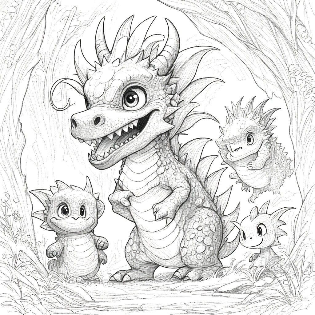 dragon coloring pages - coloring pages printable