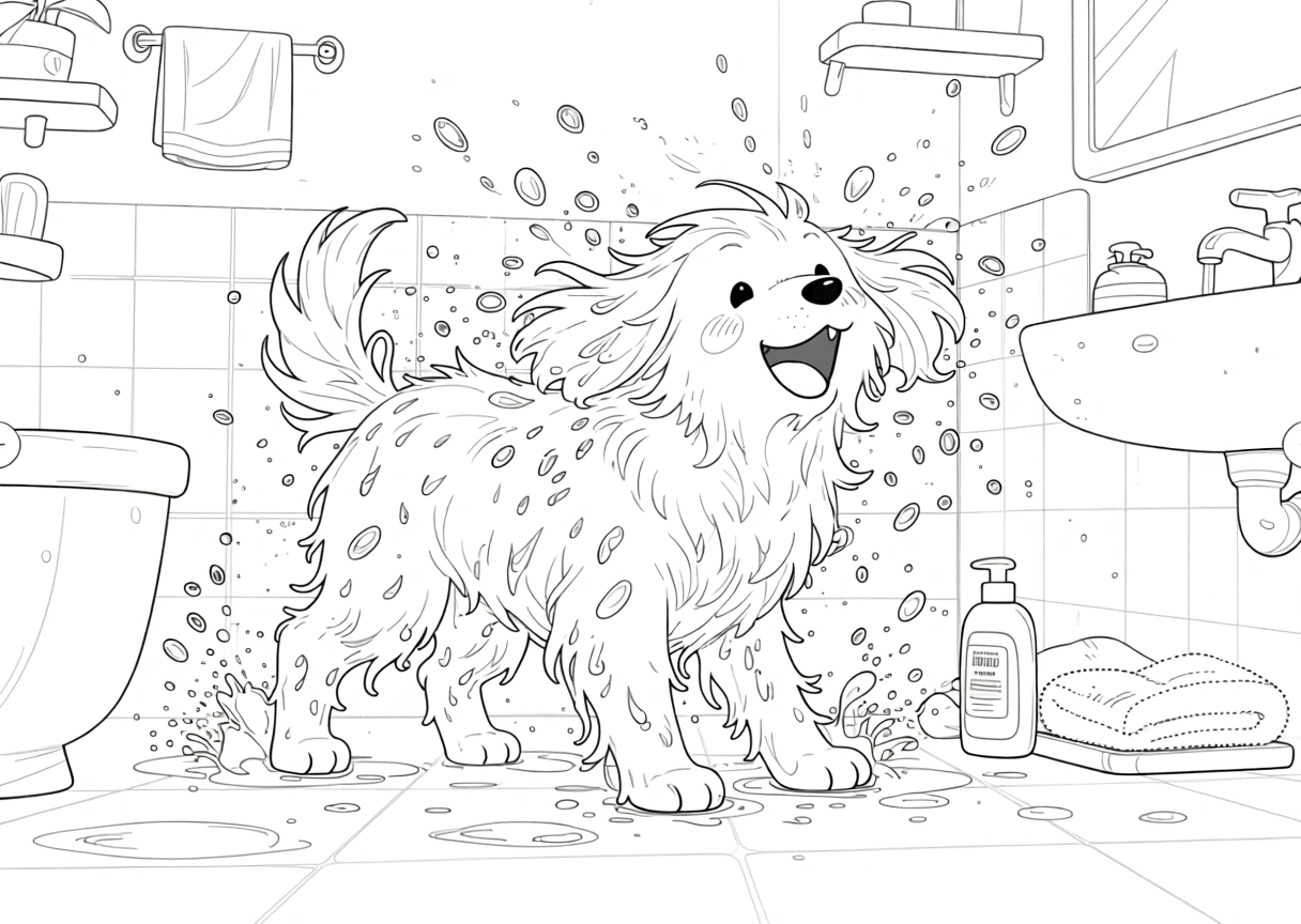 dog coloring pages - free printable coloring pages