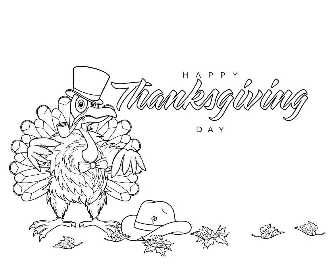 thanksgiving coloring pages - coloring pages for adults