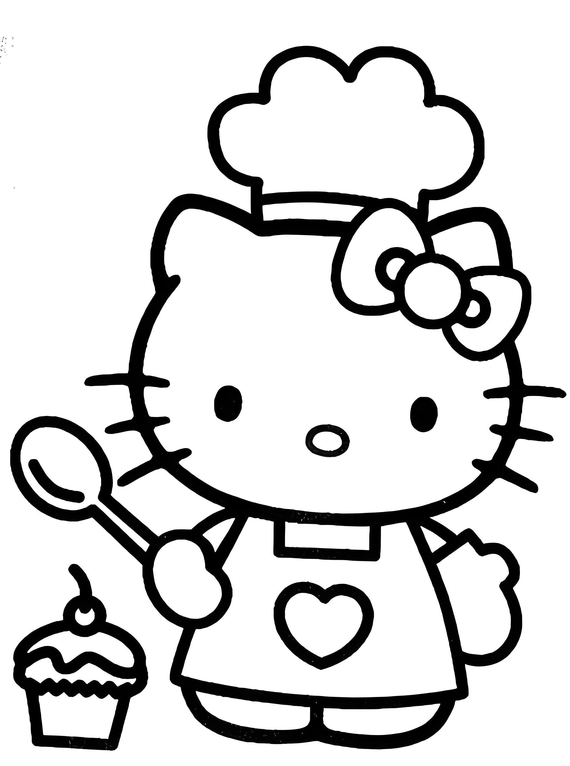 hello kitty halloween coloring pages - adult coloring books