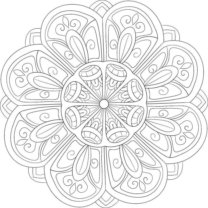 coloring pages mandala - free coloring pages for kids