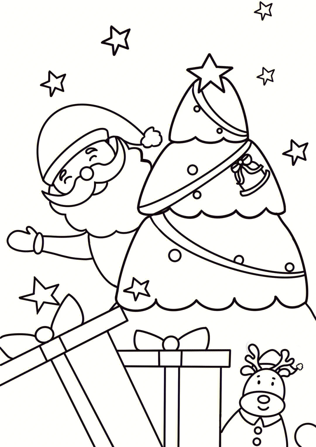 printable christmas coloring pages - coloring book