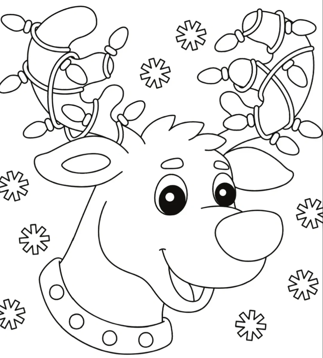 christmas coloring page - adult coloring pages