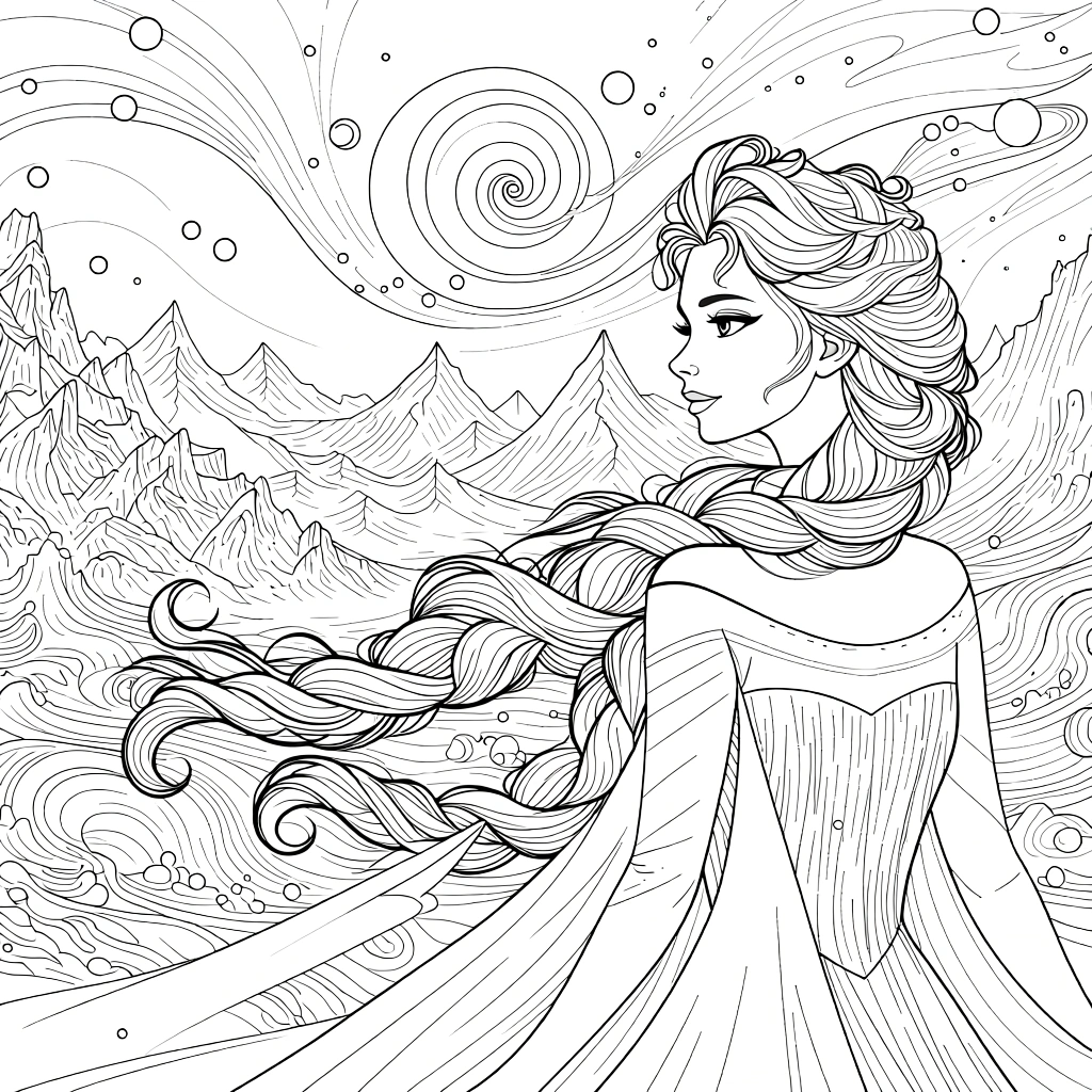 anna and elsa coloring pages - coloring pages for kids