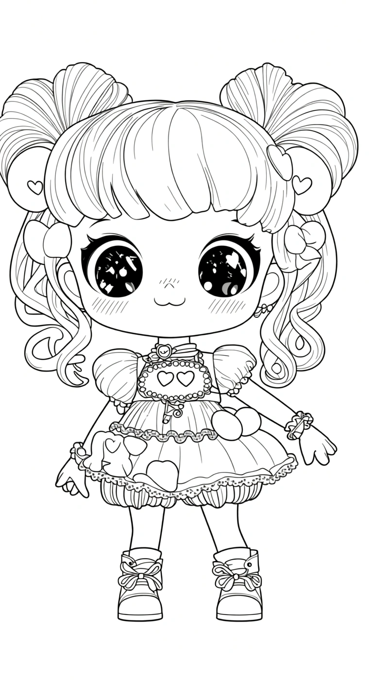 barbie coloring page - free coloring pages for kids
