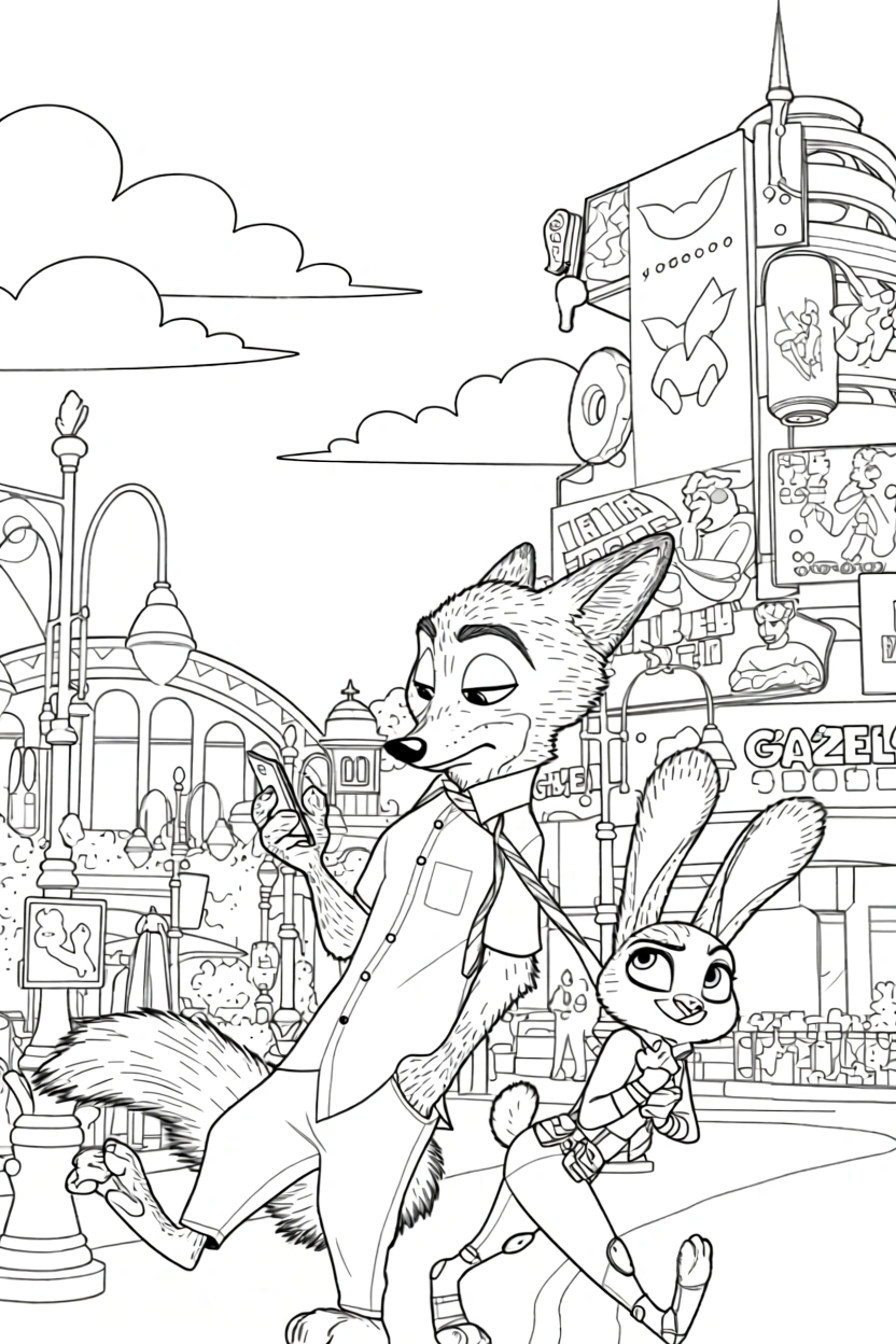 free disney coloring pages - coloring books