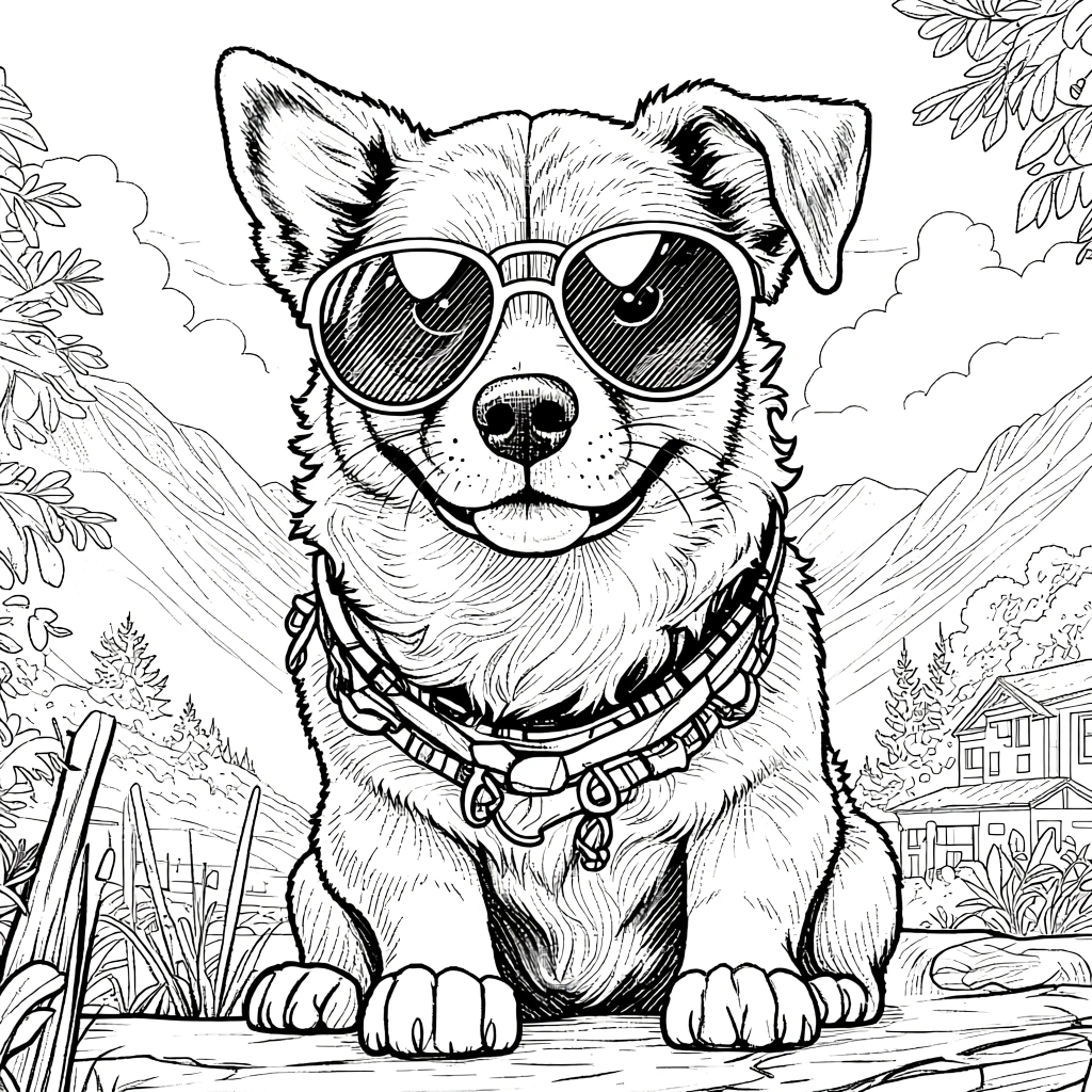 puppy coloring pages - free coloring pages