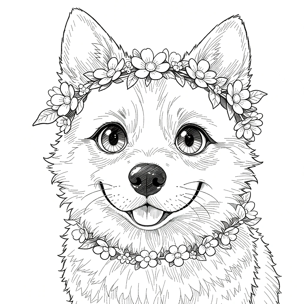 printable dog coloring pages - free printable coloring pages