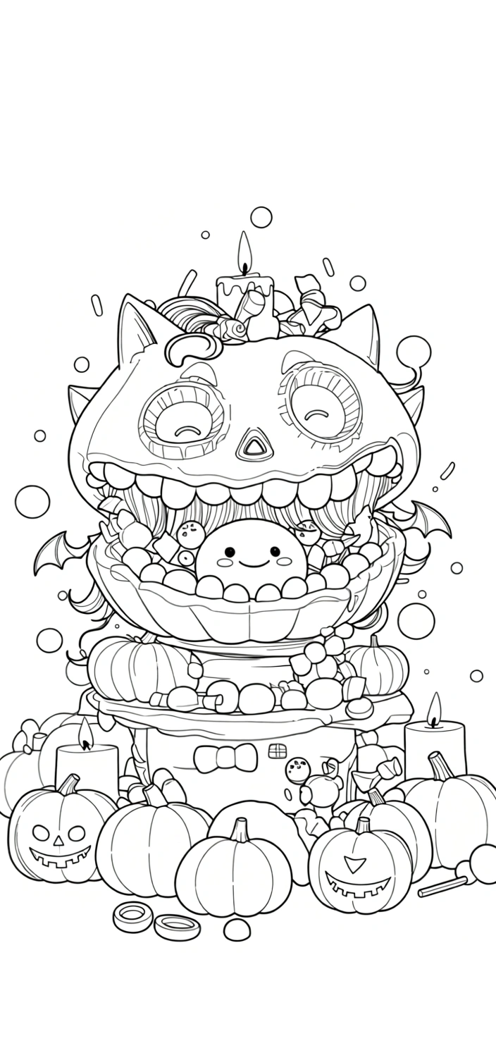 free coloring pages halloween - coloring books