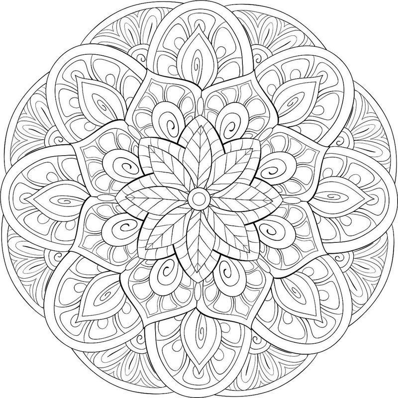mandala coloring pages - free coloring pages for kids
