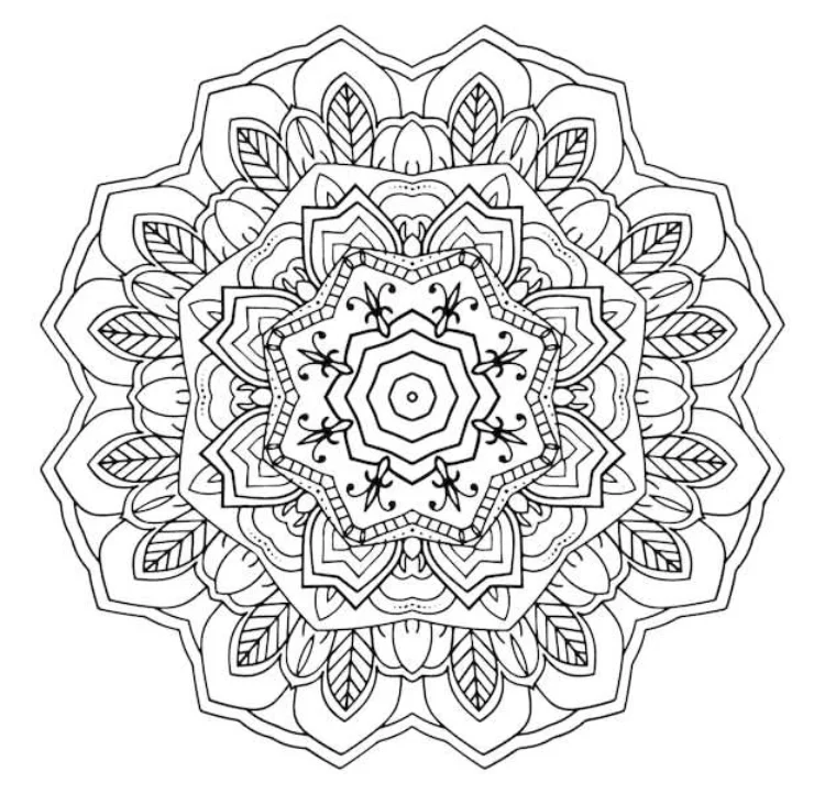 coloring pages mandala - crayola coloring pages