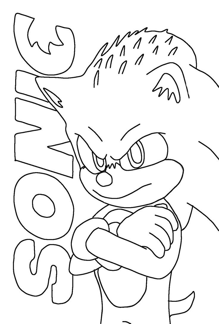 sonic coloring pages - coloring pages for adults