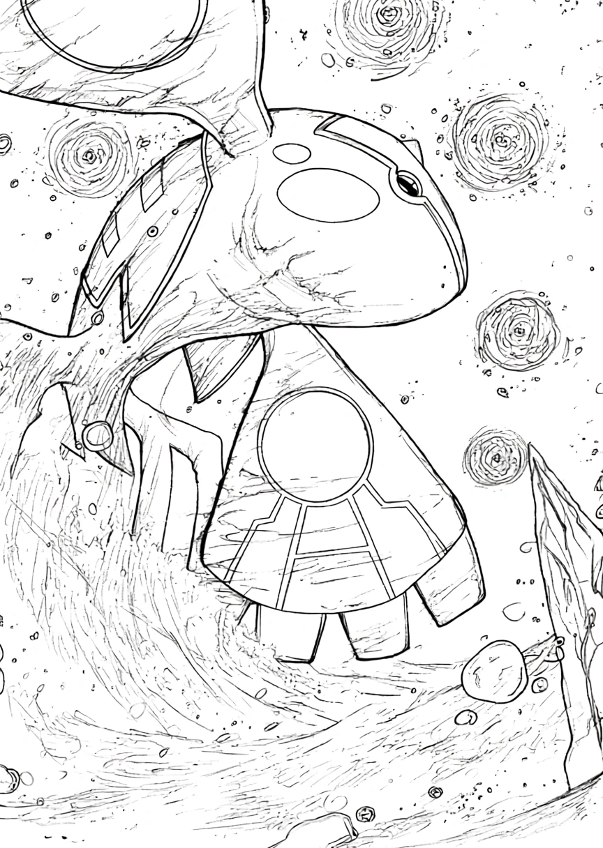 pokemon coloring page - free coloring pages for kids